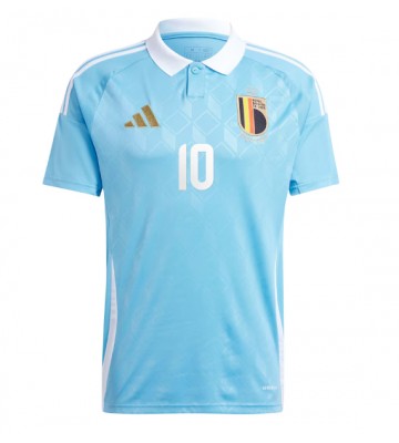 Belgien Romelu Lukaku #10 Udebanetrøje EM 2024 Kortærmet